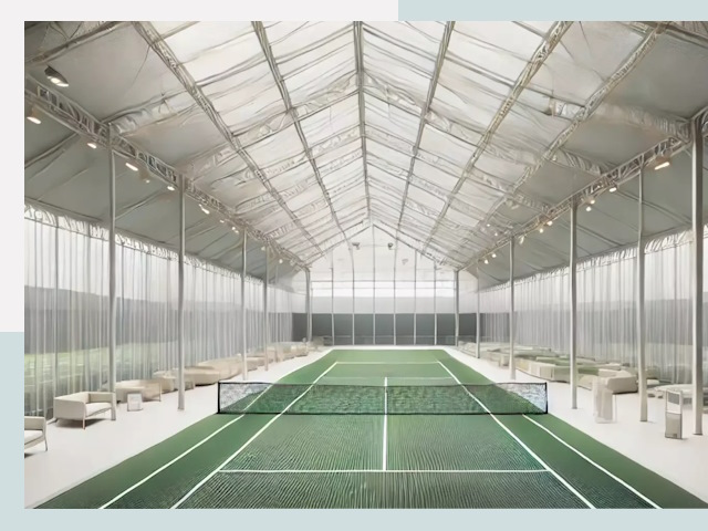 Строительство теннисных кортов в Пскове