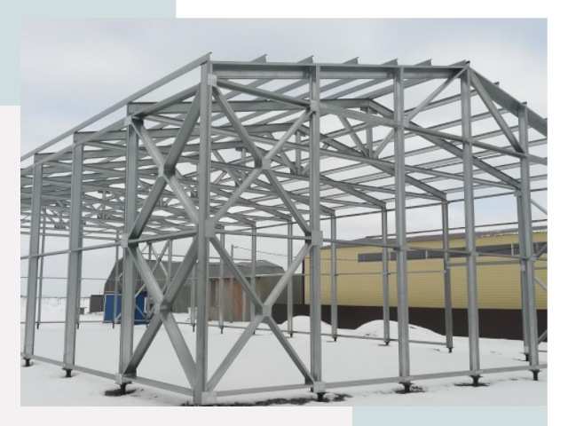 Каркасные ангары в Пскове