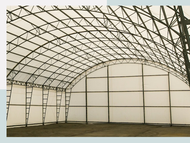 Арочные ангары от 609 руб. в Псков и Псковская область