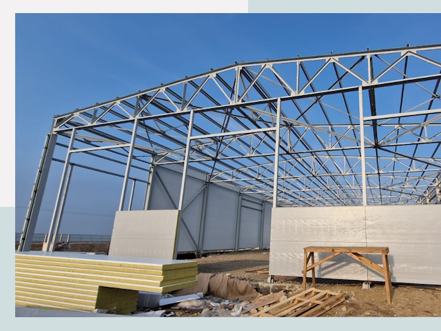 Утепленные ангары в Псков от 609 руб. за м²