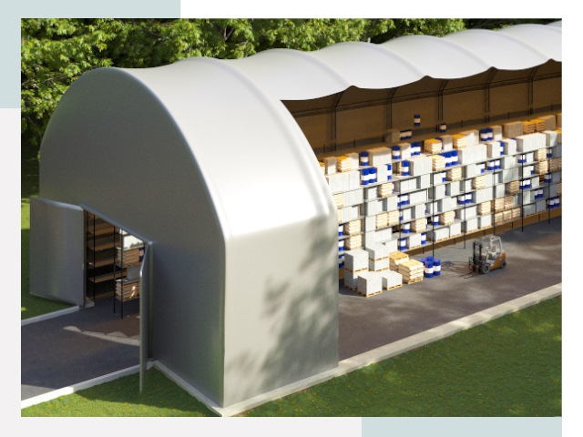 Тентовые ангары в Пскове