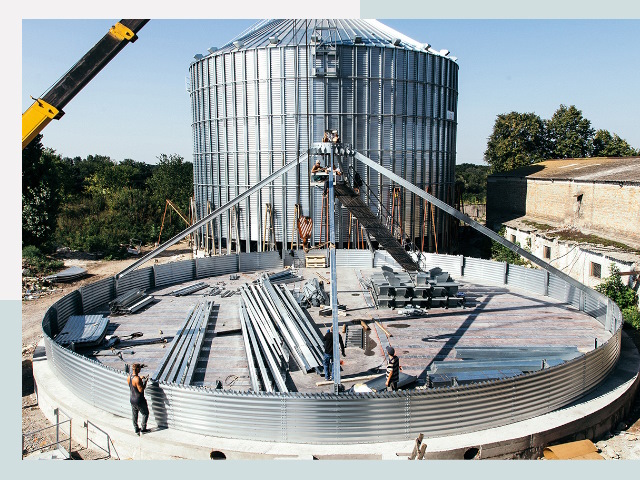 Силосы для зерна в Псков от 609 руб. - Надёжное хранение