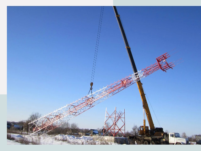 Строительство башен связи в Пскове от 609 руб.