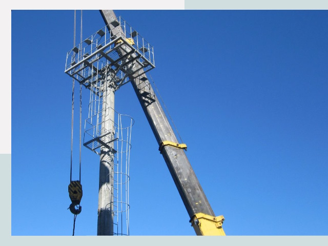 Монтаж осветительных мачт в Псков от 609 руб.