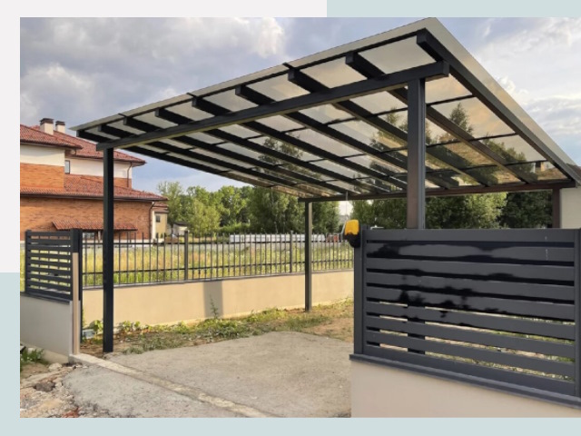 Металлические навесы в Псков от 609 руб. за м²