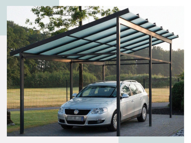 Навесы для автомобилей в Пскове