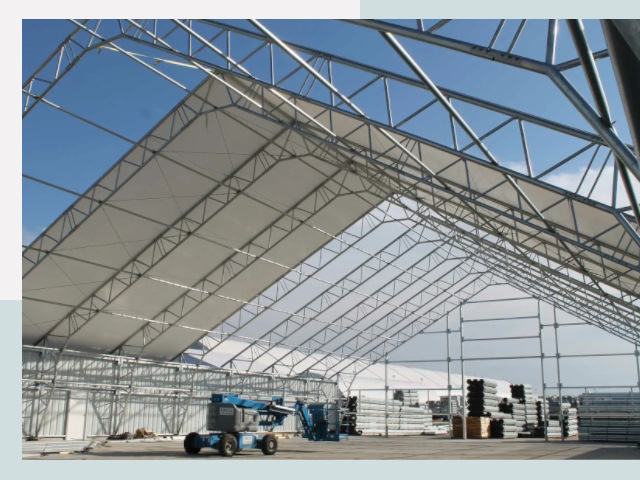 Каркасно-тентовые сооружения от СтальСтрой-Пск по цене 609 руб.