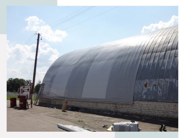 Ремонт ангаров в Пскове