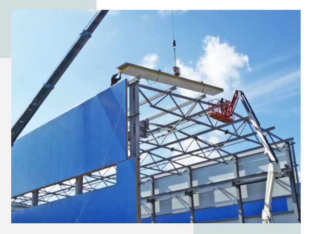 Монтаж сэндвич-панелей в Пскове