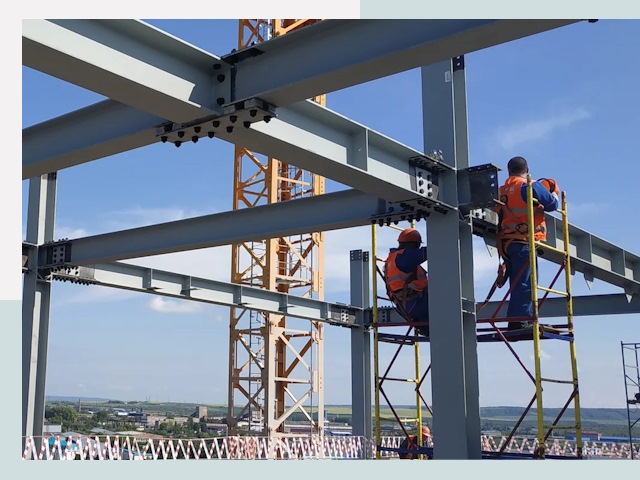 Монтаж металлоконструкций в Пскове