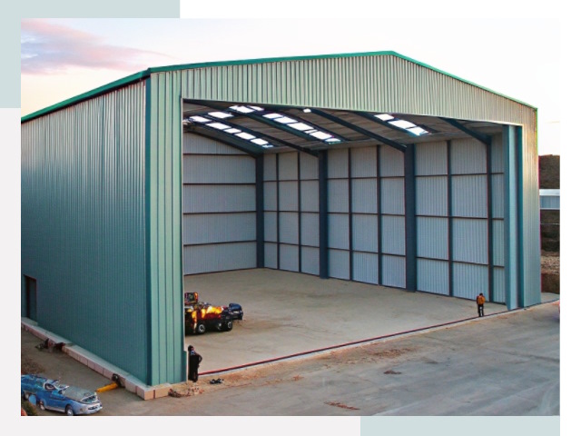 Строительство ангаров в Пскове